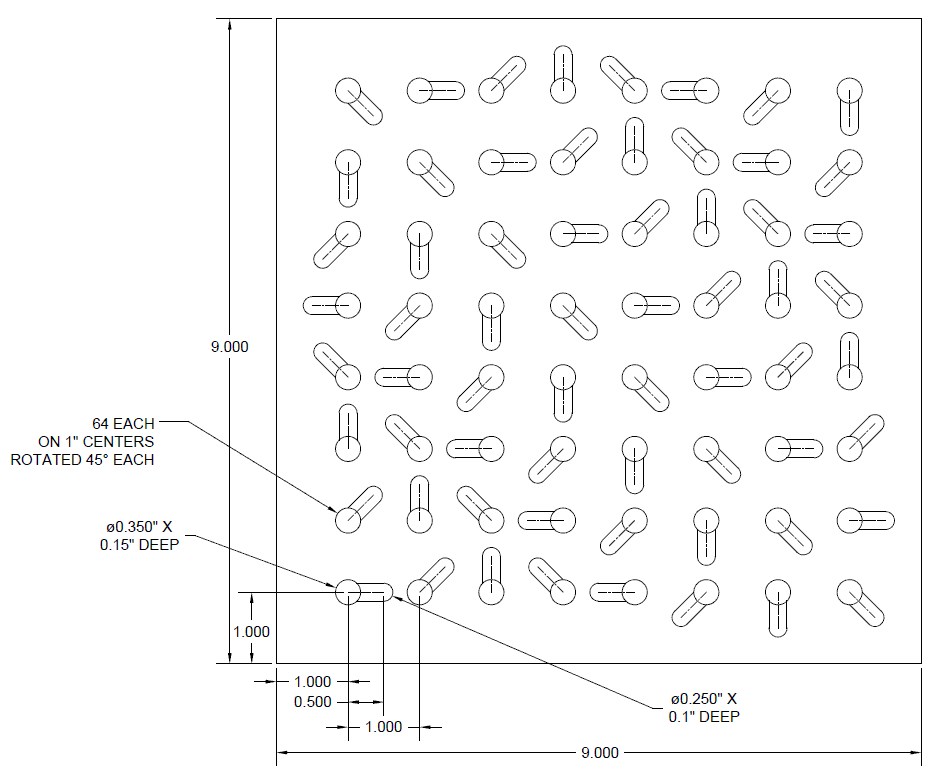 Dimensioned Part